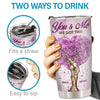 You Are My Queen Forever - Couple Personalized Custom Tumbler - Gift For Husband Wife, Anniversary