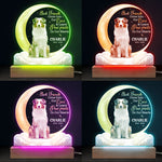 Custom Pet Photo Memorial Gifts for Dog Lovers - Personalized 3D LED Light