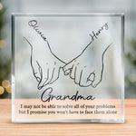 Custom Name Bestie Gifts for Women - Personalized Shaped Acrylic Plaque