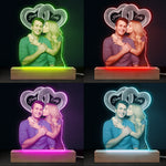 Custom Photo Couple Gifts - Personalized 3D LED Light