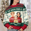 Our Family Is Everything - Family Personalized Custom Ugly Sweatshirt - Unisex Wool Jumper - Christmas Gift For Family Members