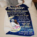 Custom Name Daughter Gifts for Women - Personalized Blanket