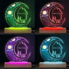 Love You Till My Last Breath - Couple Personalized Custom Shaped 3D LED Light - Gift For Husband Wife, Anniversary