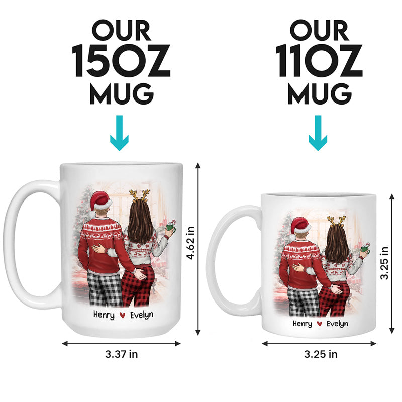 I Love You, I'm Keeping You - Couple Personalized Custom Mug - Christmas Gift For Husband Wife, Anniversary