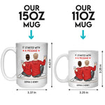 Custom Name Love Story Gifts for Couples - Personalized Mugs