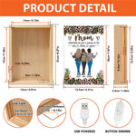 Custom Name Mom Gifts for Mother - Personalized Frame Light Box