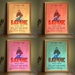 Custom Name Funny Couple Gifts - Personalized Frame Light Box