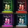 I'm Yours, No Returns Or Refunds - Couple Personalized Custom Shaped 3D LED Light - Gift For Husband Wife, Anniversary