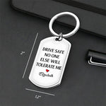Custom Name Romantic Couple Gifts - Personalized Keychain