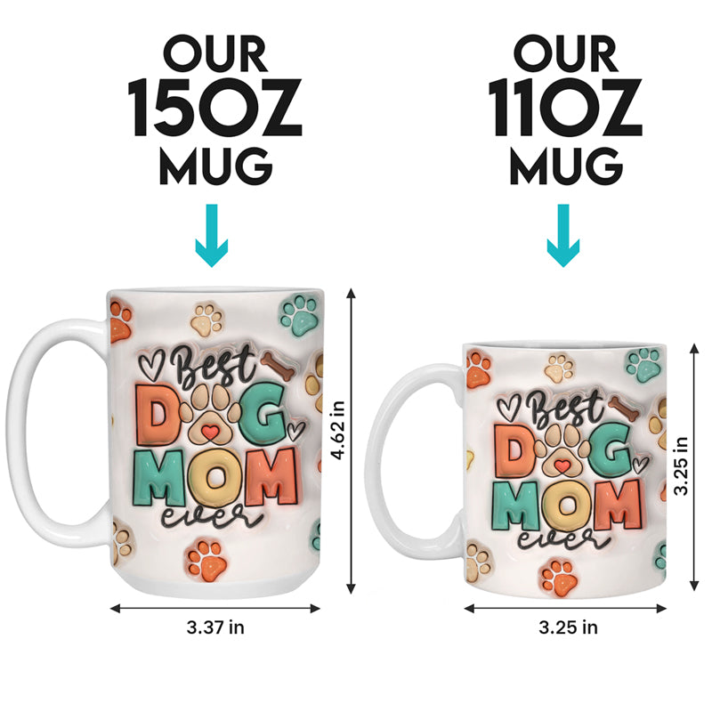 Custom Pet Photo Dog Mom Gifts - Personalized Mugs