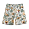 Custom Photo Let's Go To The Beach - Dog & Cat Personalized Custom Tropical Hawaiian Aloha Men Beach Shorts - Summer Vacation Gift, Birthday Party Gift For Pet Owners, Pet Lovers