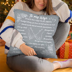 Custom Wife Love Gifts - Personalized Pillow