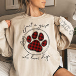 Custom Name Dog Lover Gifts for Women - Personalized Sweater