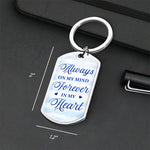 Custom Photo Memorial Keepsake Gifts - Personalized Keychain
