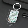 Custom Photo My Hero My Heart - Memorial Personalized Custom Keychain - Sympathy Gift For Family Members