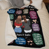 We Have An Incredible Bond - Bestie Personalized Custom Blanket - Christmas Gift For Best Friends, BFF, Sisters