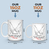 I'll Go Anywhere With You - Couple Personalized Custom Mug - Gift For Husband Wife, Anniversary