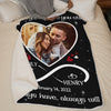 Custom Photo Love You Still - Couple Personalized Custom Blanket - Christmas Gift For Husband Wife, Anniversary
