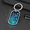 Custom Photo You Hold My Heart Forever - Memorial Personalized Custom Keychain - Sympathy Gift For Family Members