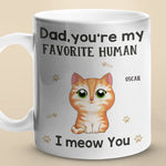 Custom Dog Dad Pet Name Gifts - Personalized Mug