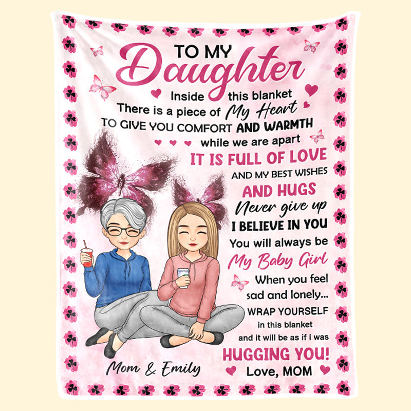 Custom Name Mother's Day Gifts for Mom - Personalized Blanket