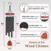 A Lifetime Of Love - Memorial Wind Chime - Sympathy Gift, Gift For Pet Owners, Pet Lovers