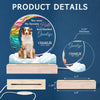 Custom Photo My Hardest Goodbye - Memorial Personalized Custom Shaped 3D LED Light - Sympathy Gift For Pet Owners, Pet Lovers