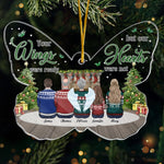 Custom Name Christmas Memorial Family Gifts - Personalized Ornament