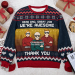 Custom Name Christmas Gifts for Dad - Personalized Sweatshirt