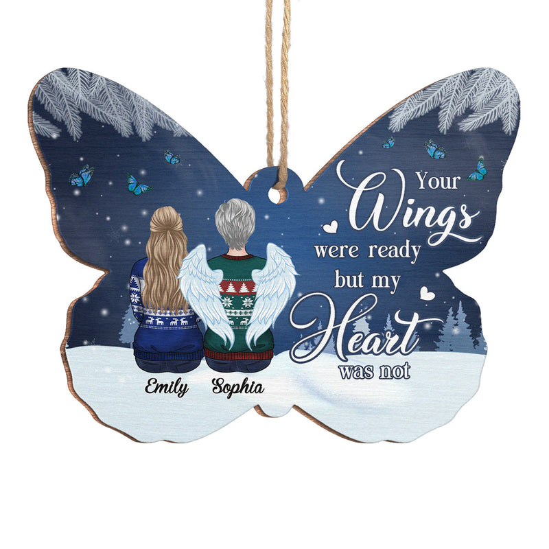 Custom Name Memorial Angel Christmas Gifts - Personalized Ornament