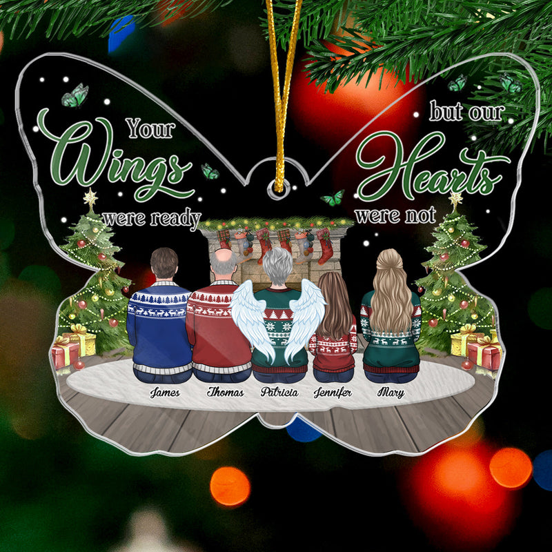Custom Name Christmas Memorial Family Gifts - Personalized Ornament
