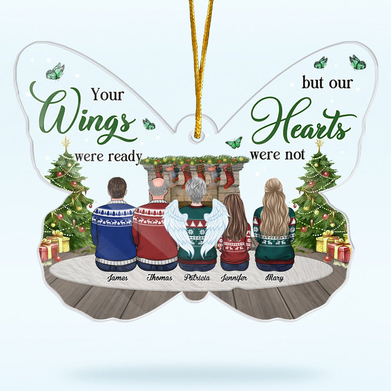 Custom Name Christmas Memorial Family Gifts - Personalized Ornament